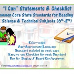 Common Core I Can statements